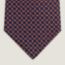 Corbata Mosaic 7&nbsp;cm, orange/marine/blanc