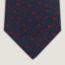 Stars Petillants tie, marine/rouge