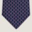H Coeur tie 7&nbsp;cm, marine/rose