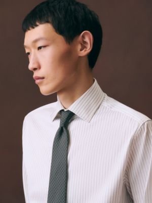 Corbata H Double Sens 7&nbsp;cm, Vista: Ver artículo puesto, worn, vista 2 de 3