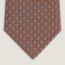 H Double Sens tie 7&nbsp;cm, orange/blanc, We will notify you when this product is back in stock