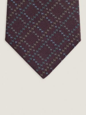 Micro H Tartan 타이 7cm