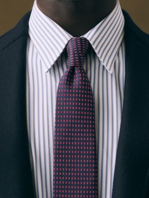 Corbata H Passant 7&nbsp;cm, Vista: Ver artículo puesto, worn, vista 2 de 3