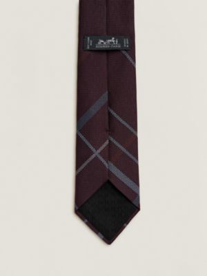 Cravate 7&nbsp;cm Tartan Placé, Vue: Vue de dos, back, vue 3 sur 3