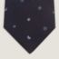 Corbata H Paisley 7&nbsp;cm, bleu/marron/blanc/orange