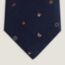H Paisley tie, marine/blanc/rouge