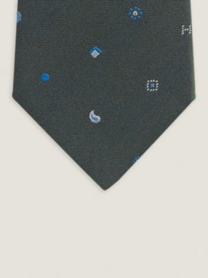 H Paisley tie 7&nbsp;cm