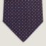 En Suspens tie, violet/azur/blanc