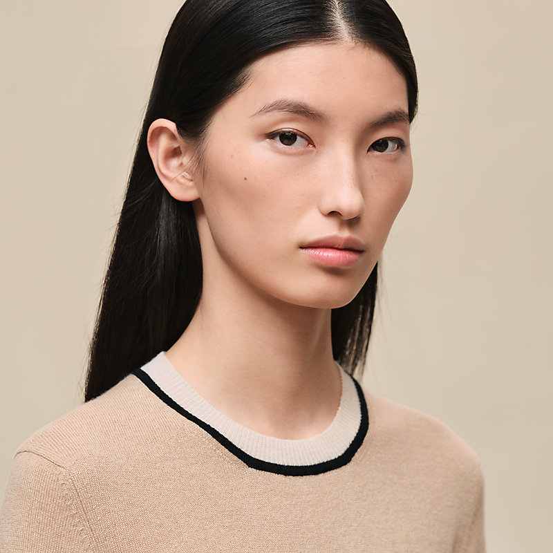 3/4スリーブドレス 《エクスリブリス》モチーフ | Hermès - エルメス