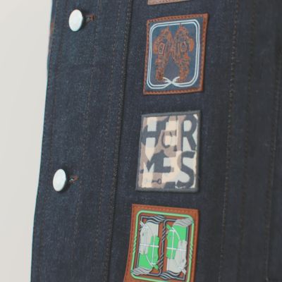 Blouson «&nbsp;Icônes au Carré&nbsp;», Vue: vidéo, vue 2 sur 6