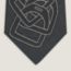 Patch Cuir Etriers decales tie 7&nbsp;cm, anthracite