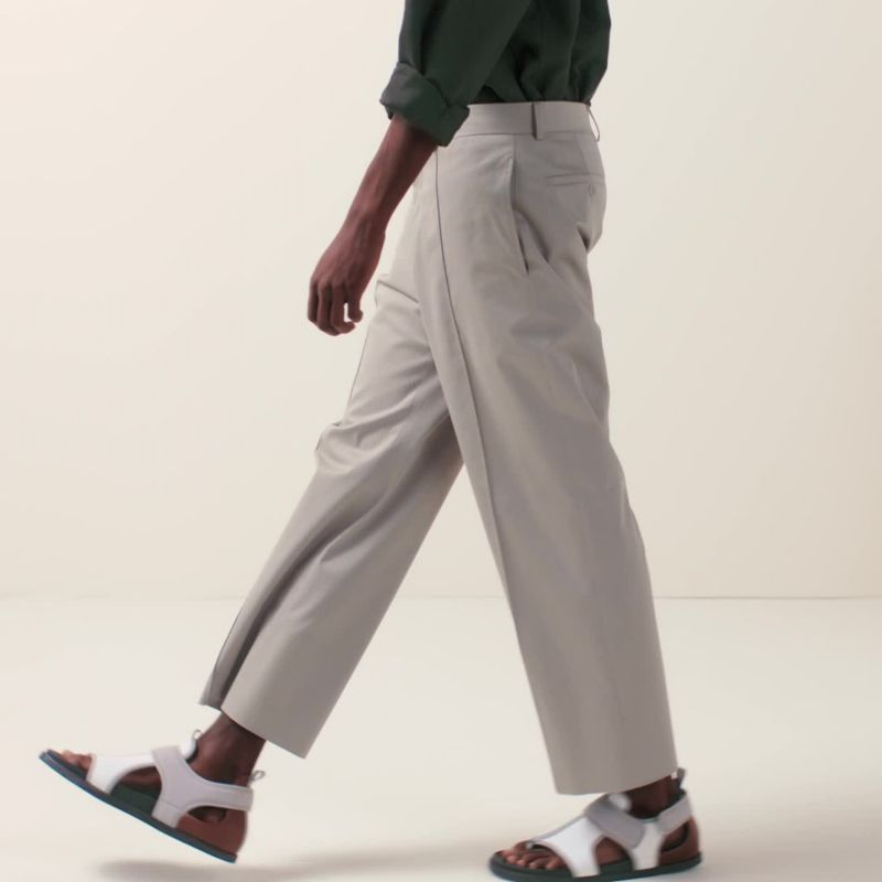 HERMES STRAIGHT TROUSERS 日本未販売 High-waisted pants | Hermès Saudi Arabia