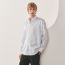"Saut en Calques" boxy fit shirt, pierre, no stock