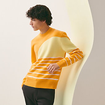 "Sunset" crewneck sweater