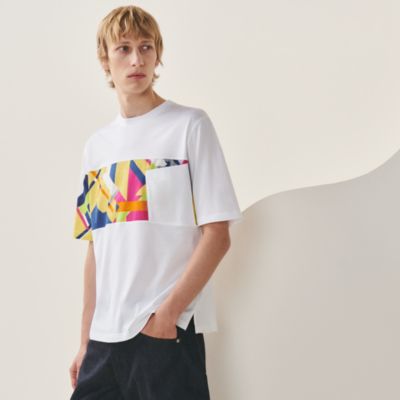 エルメスメンズTシャツ ミニレザーパッチ新品未使用 - Tシャツ