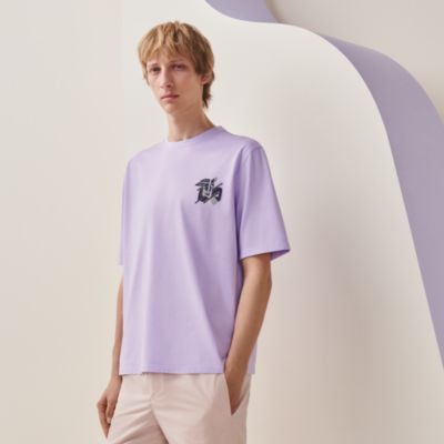 遊び心ある品格を演出 HERMES T-shirt mini patch Tシャツ HERMES 2024 Mors Straight T-Shirt *New - Timeless Luxuries
