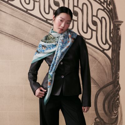 スカーフリング 90 《シェーヌ・ダンクル・トレッセ》 | Hermès  
