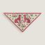 Les Leopards triangle, naturel/rose/vert