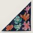 Tulipomanie triangle, marine/corail/multicolore, no stock