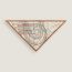 Fouets et Badines triangle, blanc/caramel/anthracite