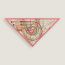 Fouets et Badines triangle, naturel/rose/vert