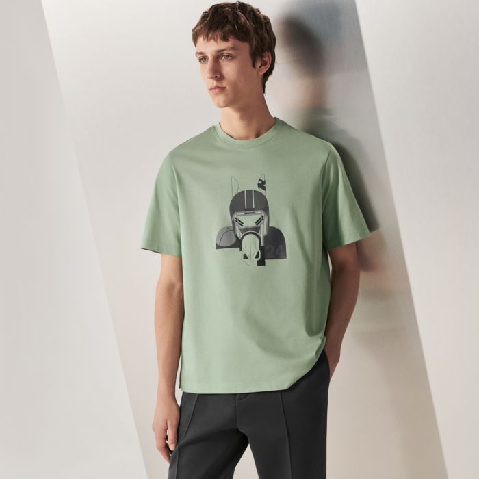 Chain Detail T-Shirt - Luxury Green