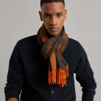 新品未使用 エルメスメンズレザーカシミヤスカーフ Brandsynariourdu Com