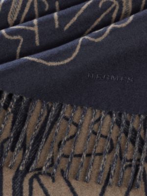 Tete-a-Tete Equestre scarf, View: Detail, detail, view 3 of 3