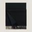 Recto-Verso scarf, noir/marine