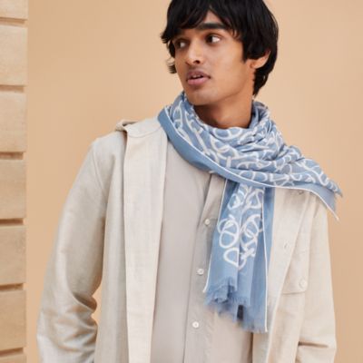 メンズ, ネクタイ・スカーフ・マフラー, マフラー＆カレ | Hermès  