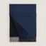 Recto-Verso scarf, marine/océan