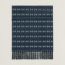 Echarpe H Ecossais, bleu turquin/ciel/flanelle