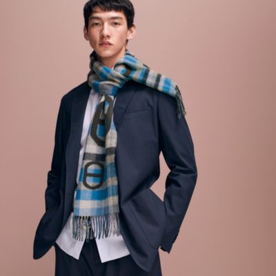 HERMES エルメス マフラー 《ギャロップのピルエット》 ストール こり