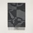 Chaine d'Ancre Optique scarf, anthracite/flanelle
