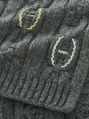 Echarpe Tri-Maillon Détails Cuir, Vue: Vue détaillée, detail, vue 3 sur 3