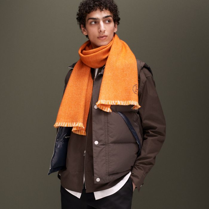 Stoles Hermès Scarves Men Silk for | and USA