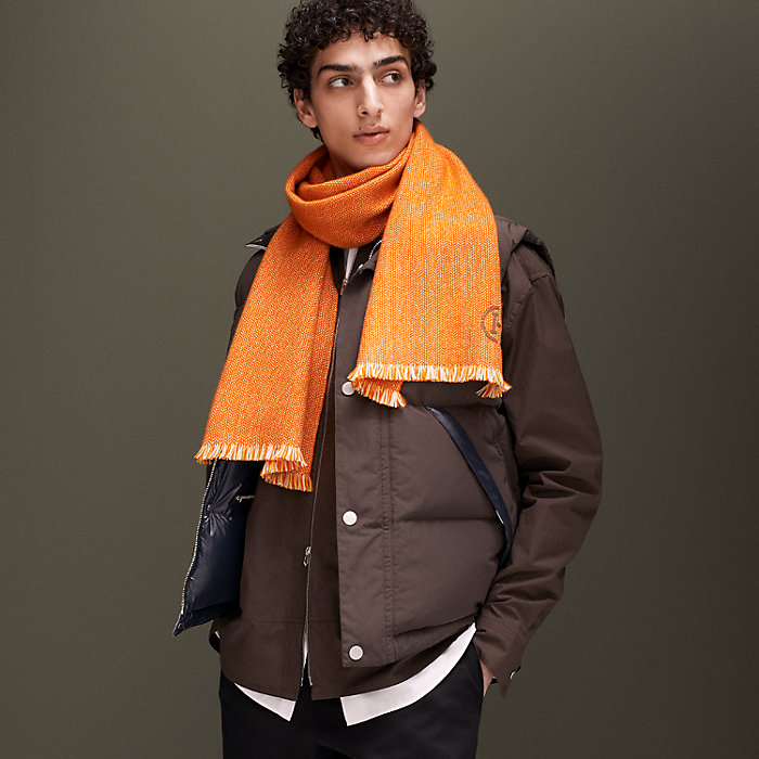 Silk Scarves and Stoles for Men | Hermès USA