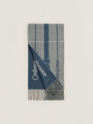 céruléen/gris chiné/gris clair