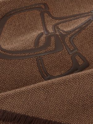 Mors Chrome embroidered scarf, View: Detail, detail, view 3 of 3