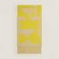 Camails Jacquard scarf, beige chiné/jaune acide