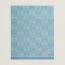 Echarpe H Jacquard, ciel/écru