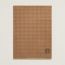 H Embosse scarf, camel