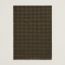 H Embosse scarf, basalte, no stock