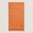 Graphique H scarf, orange vif/blanc, no stock