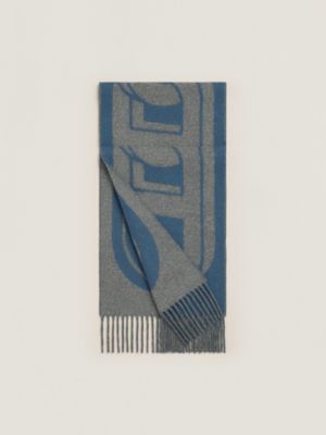 gris chiné/bleu turquin
