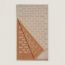 Maillons Rythmes scarf, tabac/sable