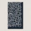 Collection Equestre scarf, océan/blanc