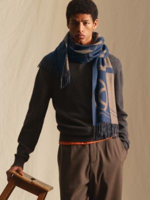 Metal Equestre scarf, View: Worn, worn, view 2 of 3
