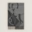 Metal Equestre scarf, anthracite/gris chiné