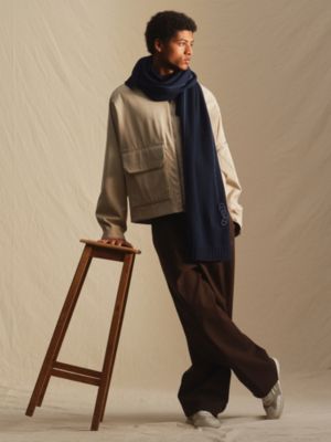 Schal Maillons Tracés, Ansicht: Getragene Ansicht, worn, Ansicht 2 von 3